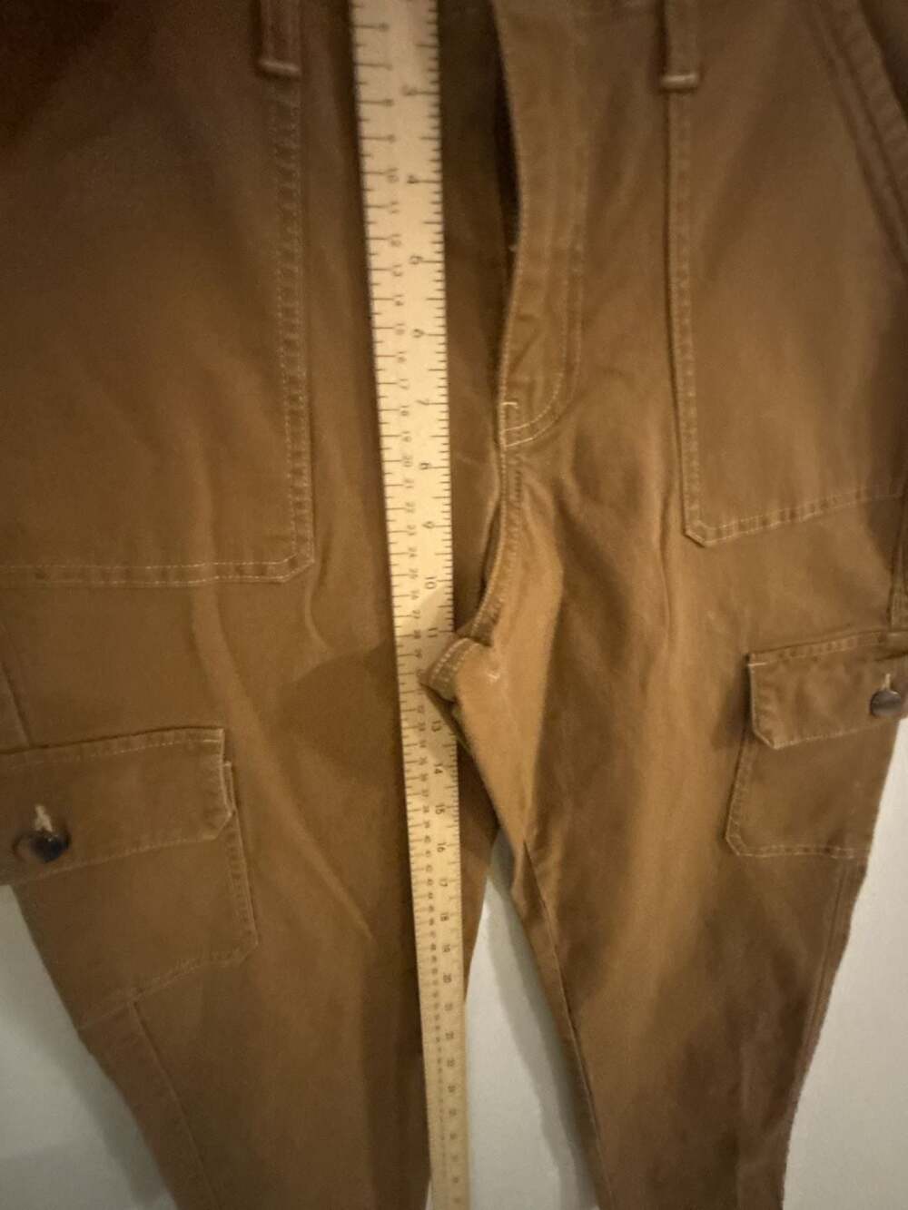 Empyre Brown Canvas Utility Cargo Skater Pants - Picture 7 of 11